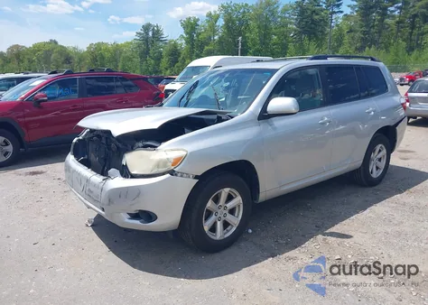 2009 Toyota Highlander z USA, uszkodzony, nr VIN JTEES41A292137758